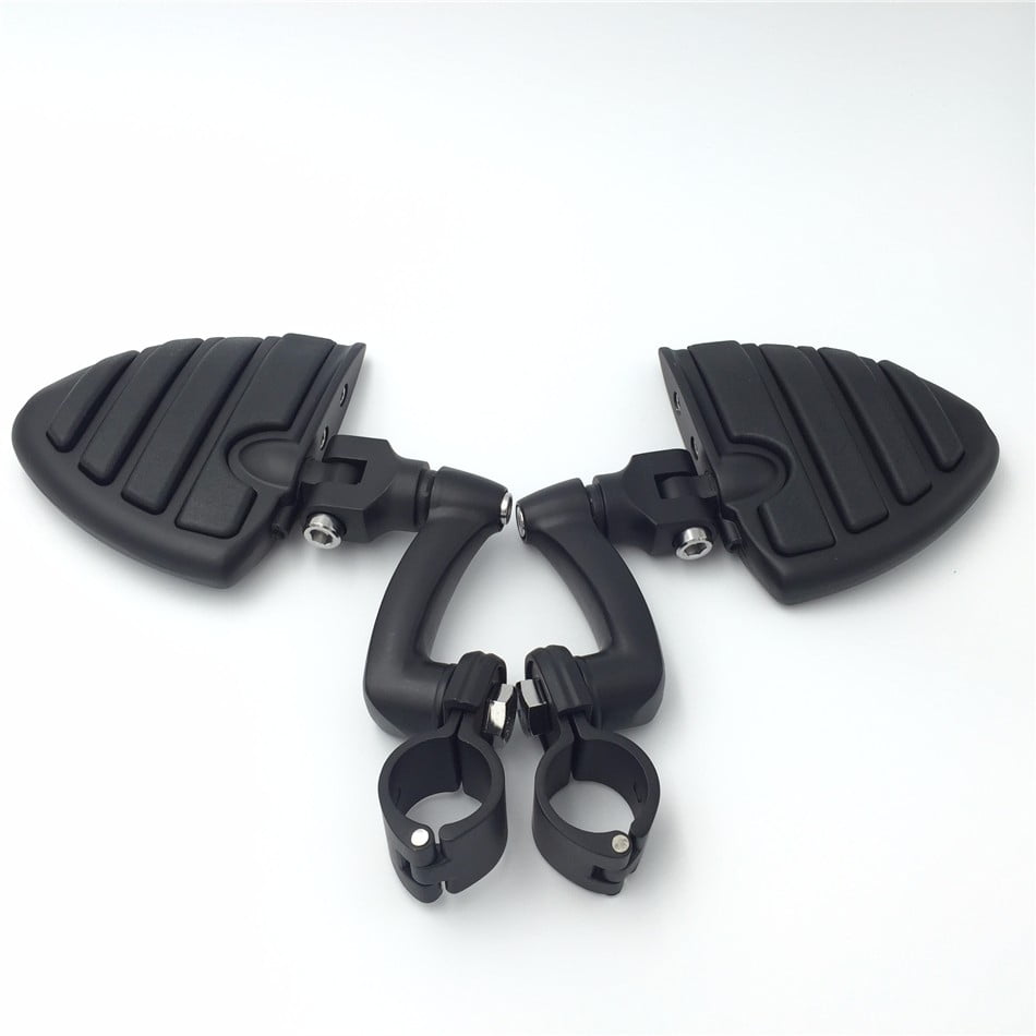 HTTMOTOR Black 360 Adjustable Peg Mounting Kit U Shape Foot Peg For