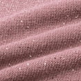 thumbnail image 6 of Women's Sequin Cowl Neck Sweater, Shiny Sparkly Long Sleeve Pullover, Elegant Casual Winter Top for Holiday Party, Date Night and Daily Wear Pink M, 6 of 9