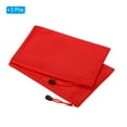 thumbnail image 3 of Unique Bargains Waterproof Zipper File Bags, A5 Document Holders for Office, Red 3 Pack, 3 of 6
