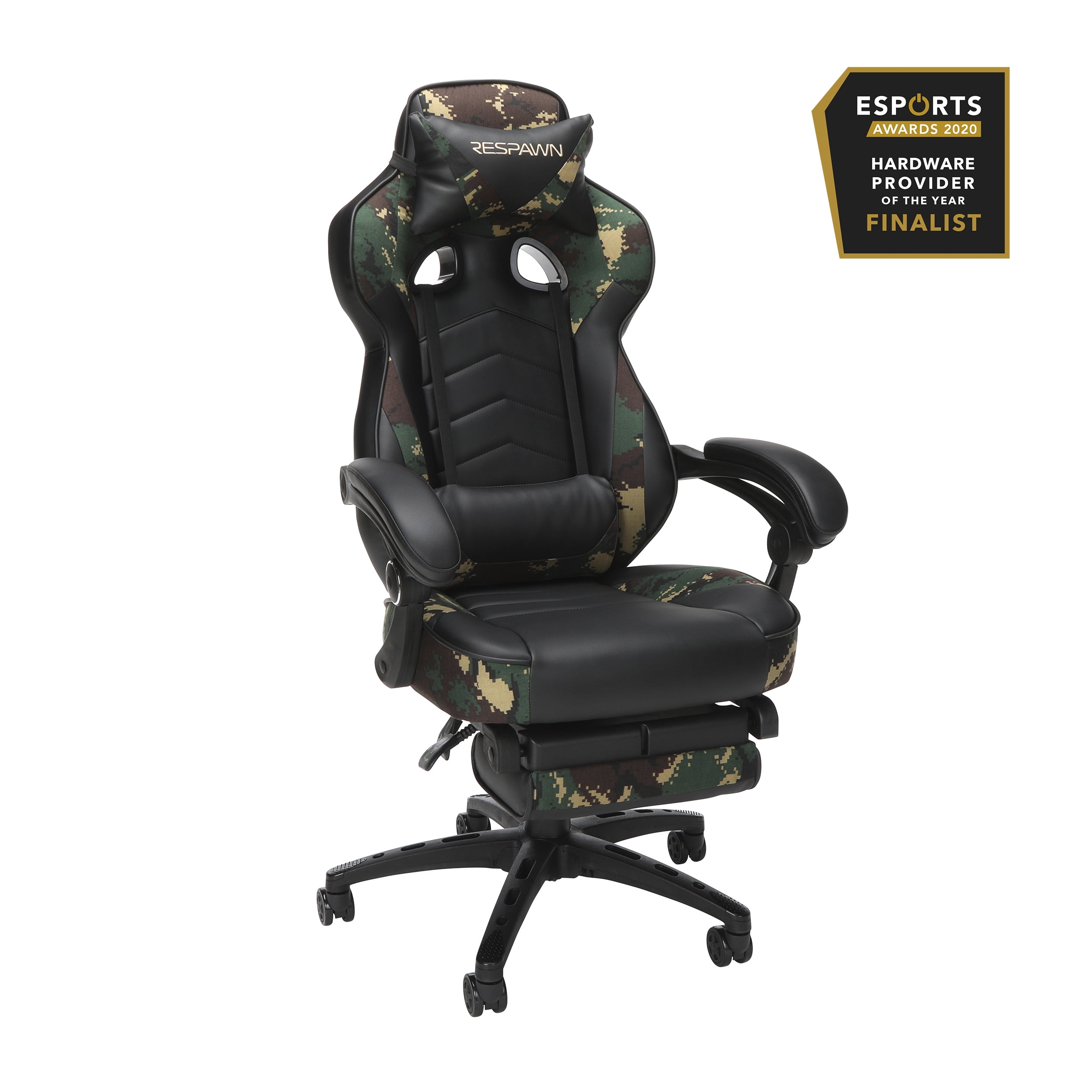 RESPAWN 110 Racing Style Gaming Chair, Reclining Chair with Footrest