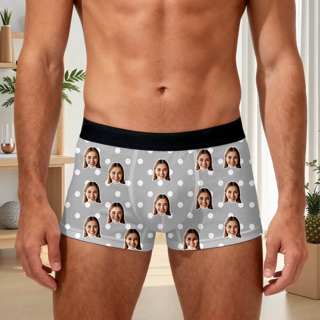 Printed Pattern Underwear for Daily Comfort Breathable Briefs Men Casual Relaxation Undergarment Apparel