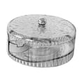 thumbnail image 2 of Contenedor rodante para almacenar huevos, dispensador automático de huevos rodantes, soporte para huevos para refrigerador Gris de un solo nivel, 2 of 9