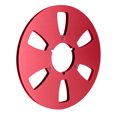 thumbnail image 3 of Carrete De Cinta Vacío Carrete de cinta vacío de 10,5 pulgadas, 6 orificios para Studer ReVox/TEAC/BASF (rojo), 3 of 7