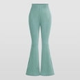 thumbnail image 2 of Girl Clothes Size 10-12 Pants Children's Elastic Waist Sport Casual Pants Solid Color Loose Fit Full Length Wide Leg for Fall Winter Spring, 2 of 4