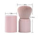 thumbnail image 3 of PinkBrochas Kabuki retráctiles, brocha para base, brocha para colorete, brocha bronceadora, brocha para licuadora facial, polvo profesional, mezcla de minerales, pulido, aplicacion, 3 of 4