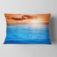 thumbnail image 2 of Designart 12" x 20" Sea & Shore Polyester Throw Pillow, 2 of 5