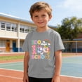 thumbnail image 6 of WRKEKC Boys T-Shirts Short Sleeve Round Neck Print Soft Cotton Tops with First Day of School Pattern for Kids Daily Wear 3-10 Years, 6 of 9