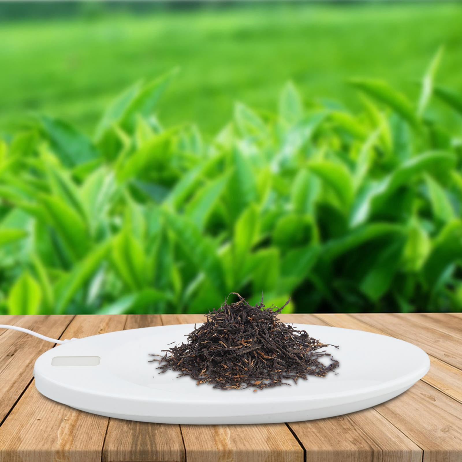 TISHITA Pocket Mini Scale Loose Leaf Tea Scale Modern Design Portable Multifunction Gram Scale Jewelry Scale Food Scale Digital Scale white
