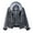 Grey, variant on jsaierl Fashion Women Plus Velvet Long-sleeve Slim-fit Hooded Jacket Denim Blouse Coat