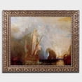 thumbnail image 2 of Trademark Fine Art "Ulysses Deriding Polyphemus" by Joseph Turner, Gold Ornate Frame, 2 of 4