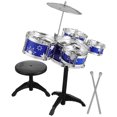 thumbnail image 1 of FUTUREORYY Music Practice Drum Set Black 1 Set, 1 of 7