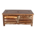 thumbnail image 4 of Pemberly Row Reclaimed Wood Storage Coffee Table in Natural Brown, 4 of 4