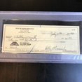 Pete Maravich "Pistol Pete" Signed Handwritten Original 1986 Check PSA