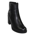thumbnail image 1 of BOTIN CASUAL TACON GIUSTO MUJER NEGRO PIEL 60241 LEON  60241p, 1 of 3