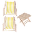 thumbnail image 4 of FONDOTIN 3 Pcs Mini Lounge Chair Foldable Cloth Beach Style for Children's Day, 4 of 7