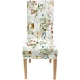 thumbnail image 3 of Dining Room Chair Covers 4 Pack Stretch Watercolor Floral Dining Chair Cover Washable Kitchen Chair Slipcovers Seat Protector for Home or Dining Room, 3 of 5