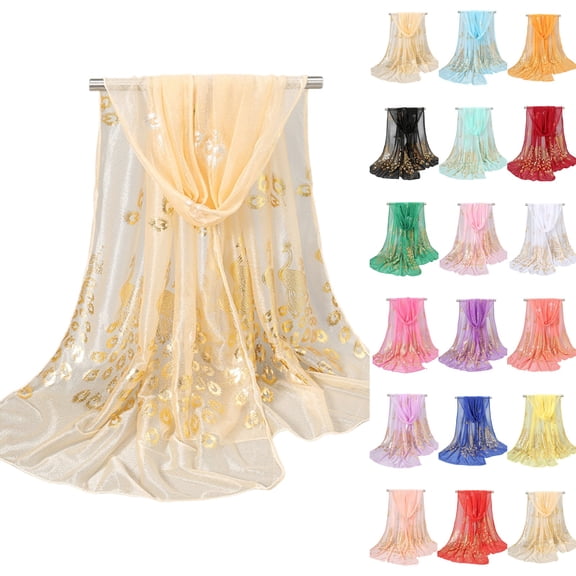 Shawls and Wraps for Evening Dresses,Women Formal 1920s Sequin Peacock Sheer Shawls and Wraps for Wedding Beige