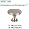 thumbnail image 4 of Goldenwarm 15 Pack Cabinet Knobs Brushed Nickel Drawer Knobs Cabinet Hardware Solid Dresser Knobs for Kitchen Bathroom Cabinets, 4 of 7