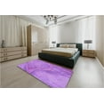 thumbnail image 4 of Ahgly Company Indoor Rectangle Patterned Violet Purple Area Rugs, 3' x 5', 4 of 6