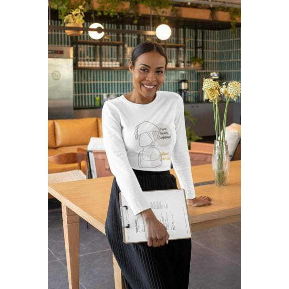 Natural Woman Puff (BL) Long Sleeve T-Shirt