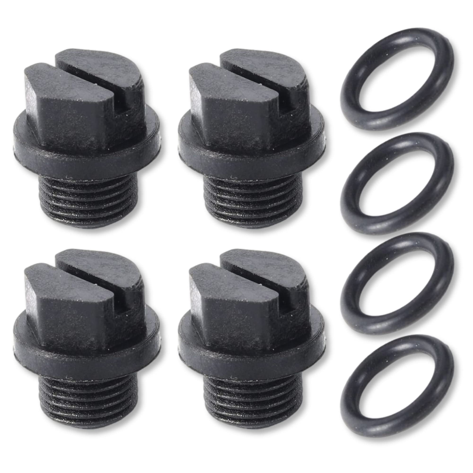 2Pack For-Hayward SPX1700FG Pool-Pump Pipe Plug With Gasket For-Swimming Pool  . 