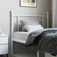 thumbnail image 1 of vidaXL Metal Headboard Bed Header Construction with Back Support Furniture, 1 of 4
