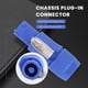 thumbnail image 5 of 1 set PowerCON Type A NAC3FCA+NAC3MPA-1 Chassis Plug Panel Connector, 5 of 5