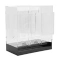 thumbnail image 1 of Dispensador De Paquetes De Refuerzo De 3 Ranuras, Paquete De Tarjetas Acrílicas, Organizador De Soporte De Exhibición Con Base Negra Para Tarjetas Comerciales, Tarjetas, 1 of 7