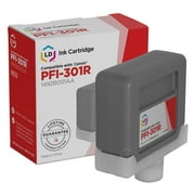 LD Compatible Replacement for Canon PFI-301R Red Cartridge for use in Canon imagePROGRAF iPF8000, iPF8000S, iPF9000, and iPF9000S s