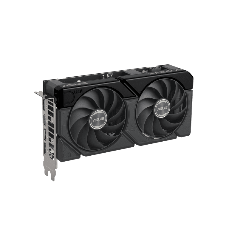 ASUS Dual RX 7600 XT OC GPU Card 16GB GDDR6, AMD RDNA 3, PCIe 4.0