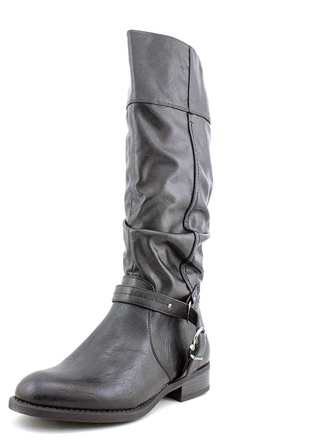 white mountain mid calf boots