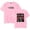 Pink, variant on Kim Dracula Merch Spring Tour Classic retro pure cotton short sleeved unisex street wear T-shirt