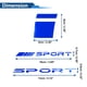 thumbnail image 4 of 1 Juego de Tiras de Decal Cuadradas para Rines Reflectantes Calcomanías Azules PET, 4 of 6