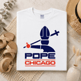 thumbnail image 2 of Pope Leo Baseball Chicago Inspired Graphic T-Shirt, 2 of 6