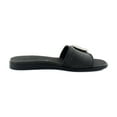 thumbnail image 6 of Naturalizer Olivia Slide Women's Sandals Black Straw Fabric Size 8.5 M, 6 of 8