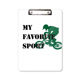 thumbnail image 1 of Como deportes Fitness equilibrado Cross Country Portapapeles Carpeta de escritura Placa de soporte A4, 1 of 4