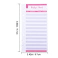 thumbnail image 2 of 40Pcs Binder Budget Sheets Expense Budget Sheets for Personal Use (Assorted Color), 2 of 9