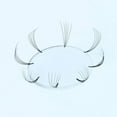 thumbnail image 1 of LOLIPPYY 6Pcs Silicone Eyelash Gasket Transparent Lash Extension Tool for Easy Application, 1 of 8