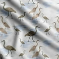 thumbnail image 1 of Soimoi Bird Printed, Poly Canvas Fabric Decor Sewing Fabric By The Yard- 56 Inch WideDecorative Fabric For Curtains Tote bags-White, 1 of 5