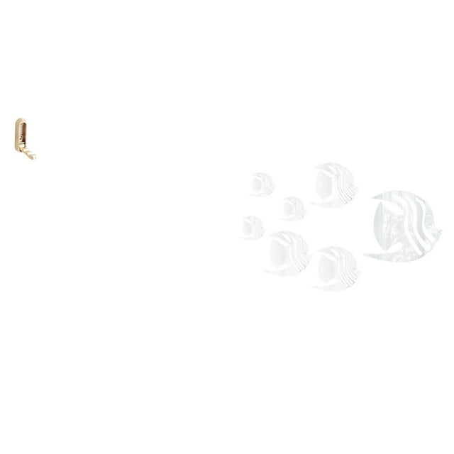 Organizador Plegable De Ganchos Para Abrigos Y Toallas Con Espejo Acrílico, Calcomanías De Pared Extraíbles Para Armario De Baño Y Decoración De Fondo De TV.