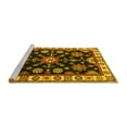 thumbnail image 2 of Ahgly Company Machine Washable Indoor Rectangle Persian Yellow Traditional Area Rugs, 2' x 5', 2 of 4