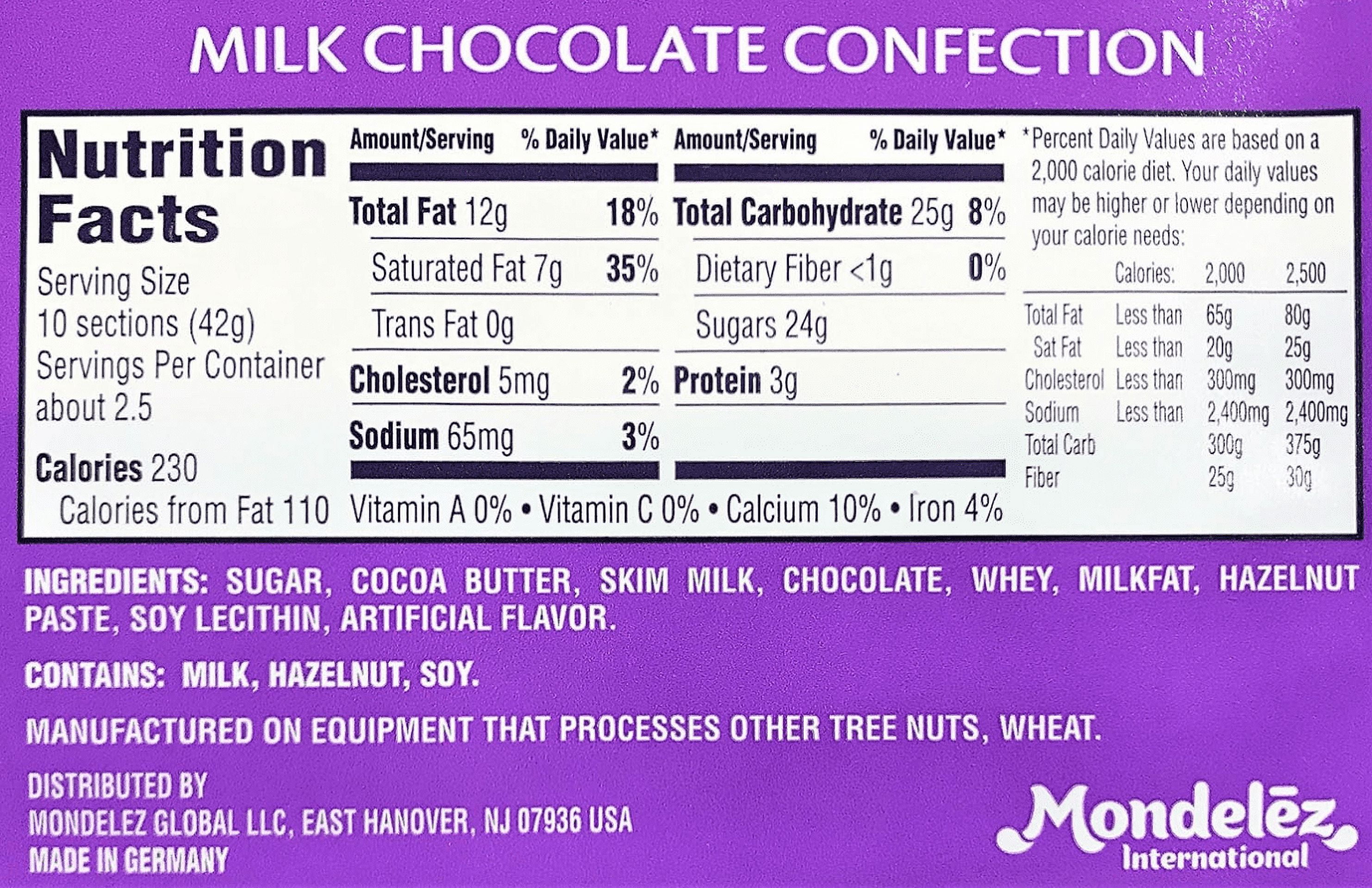 Milka Alpenmilch Alpine Milk Chocolate, 100g (Pack of 6)