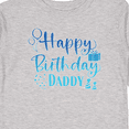 thumbnail image 4 of Inktastic Blue Happy Birthday Daddy Boys or Girls Long Sleeve Toddler T-Shirt, 4 of 5