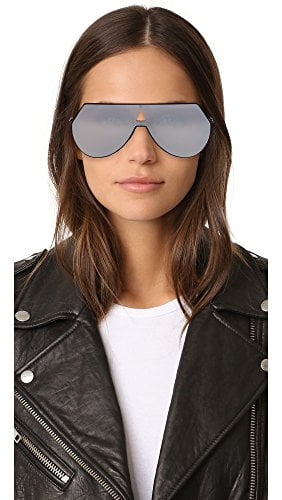 Fendi Women's Shield Aviator Sunglasses 