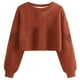 thumbnail image 1 of Ailaofu Women's Sweatshirt Fall Halloween Lantern Long Sleeve Pullover Spooky Season Sweatshirt, 1 of 2