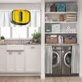 thumbnail image 5 of LALILO Kitchen Curtains and Valances Set of 3 36" Pink Rose Window Treatment Tiers for Window Decor, 5 of 5