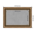 thumbnail image 4 of Amanti Art Manhattan Bronze Narrow Framed Magnetic Board 22 x 16 in., 4 of 7