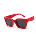 thumbnail image 3 of Square Sunglasses Retro Fashionable Eye Protection and Decoration for Men and Women Universal Fit Multicolor Glasses, 3 of 3