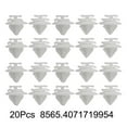thumbnail image 4 of 20Pcs Car Exterior Door Trim Clips for C2 C3 206 207 8565.40 856540 7701056846, 4 of 11