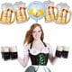 thumbnail image 5 of globos de cerveza, globos de fiesta de Oktoberfest, globos de aluminio para fiesta de alegría, decoración de Oktoberfest, globos de aluminio de Mylar, suministros de fiesta de carnaval para, 5 of 7